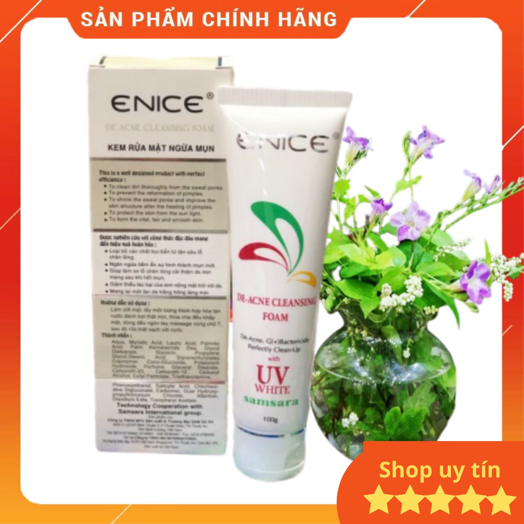 Sữa Rửa Mặt Dành Cho Da Mụn Enice 100G