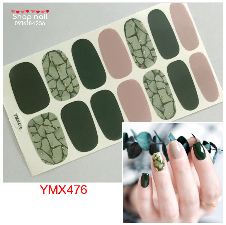 Móng tay giả  miếng dán móng tay chân  hình  3D  rẻ đẹp  trang trí cho móng nhanh tiện lợi mẫu mới nhất