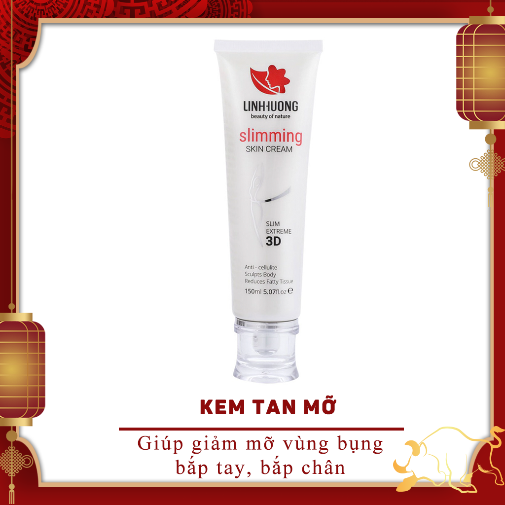 Kem tan mỡ giúp giảm mỡ vùng bụng vùng bắp tay và bắp chân