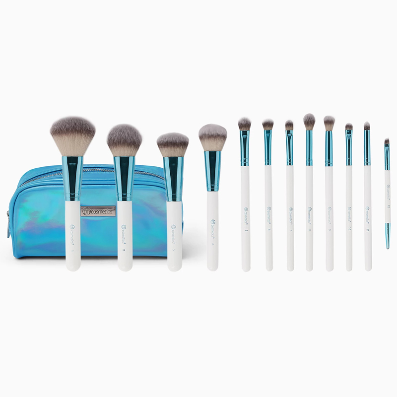 [Hcm]Bh Cosmetics Poolside Chic 12 Piece Brush Set