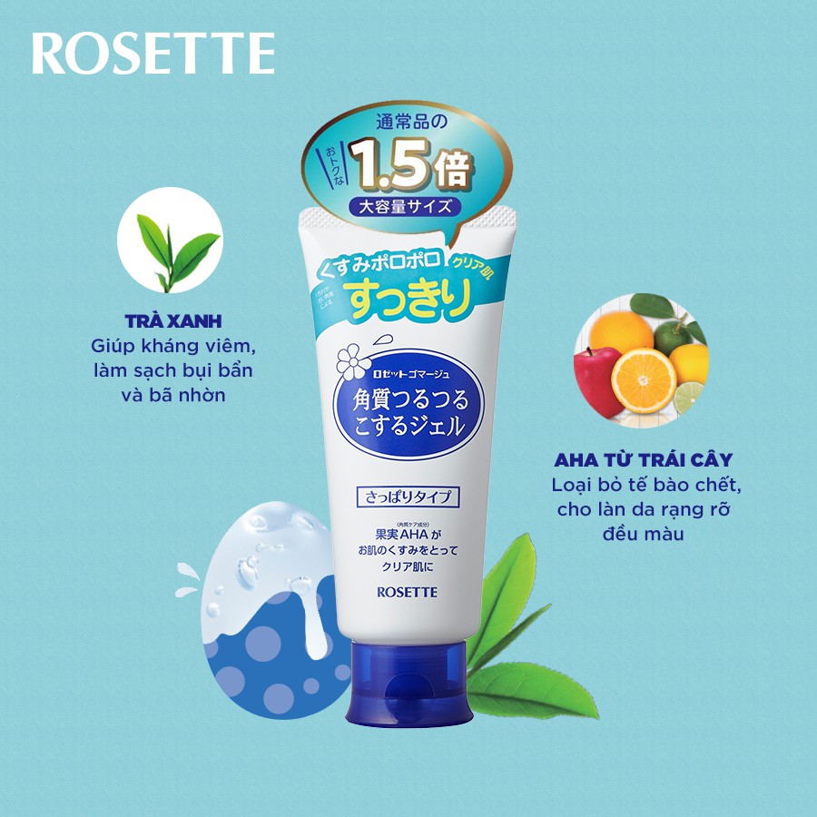 Tẩy Da Chết Rosette Peeling Gel Nhật Bản