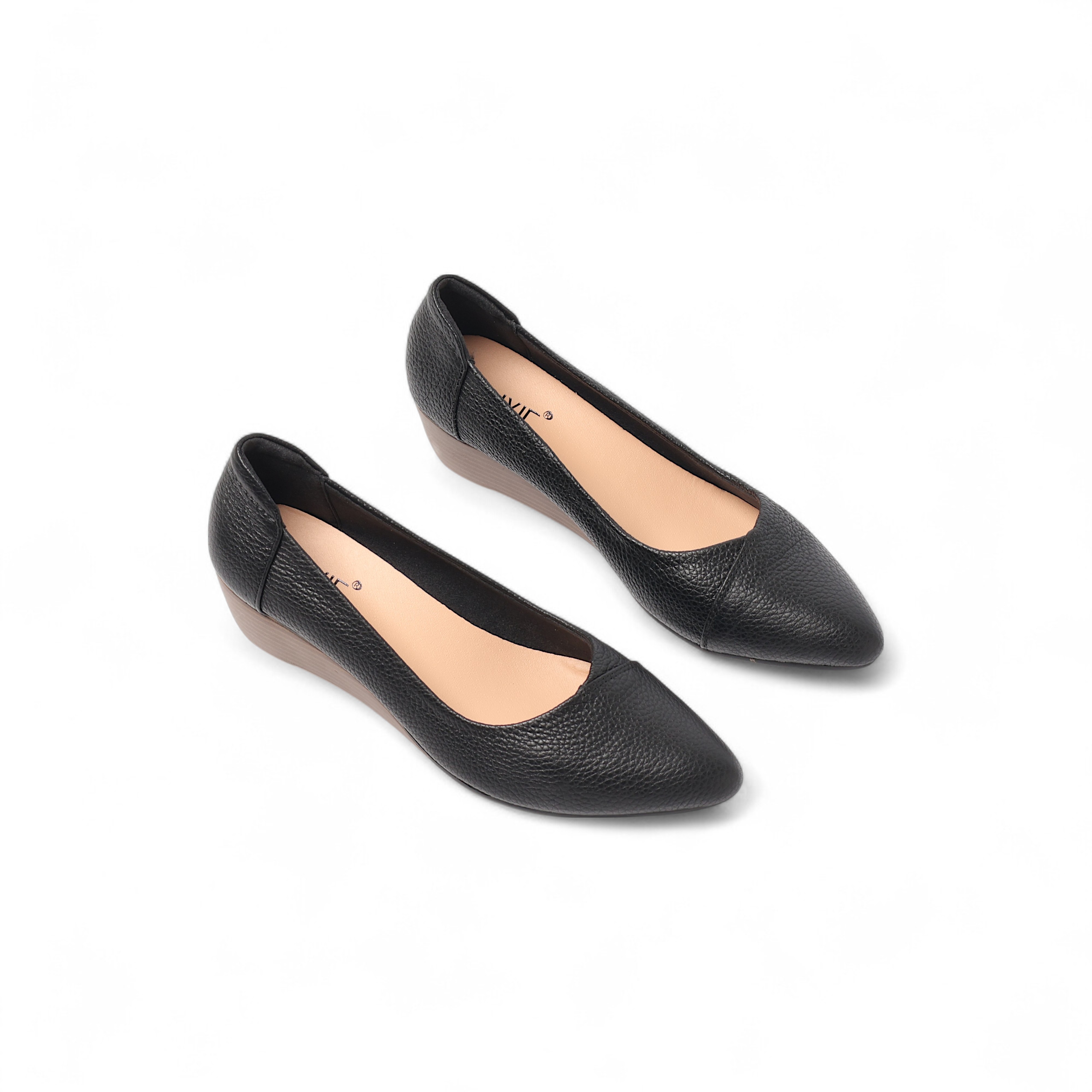 Giày Búp Bê Đế Xuồng Da Thật Mũi Nhọn Pixie X783