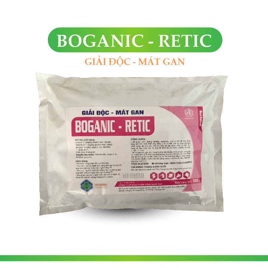 { boganic 1kg } thức ăn chăn nuôi  dùng cho heo  gà vịt  tôm cá tăng sức đề kháng cho vật nuôi siêu 