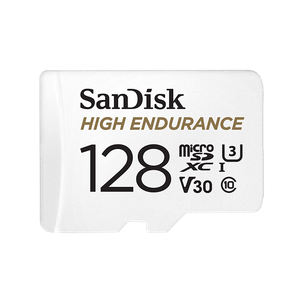 Thẻ nhớ Micro SD 128GB Sandisk High Endurance SDSQQNR-128G-GN6IA (Kèm Adapter) Chính Hãng