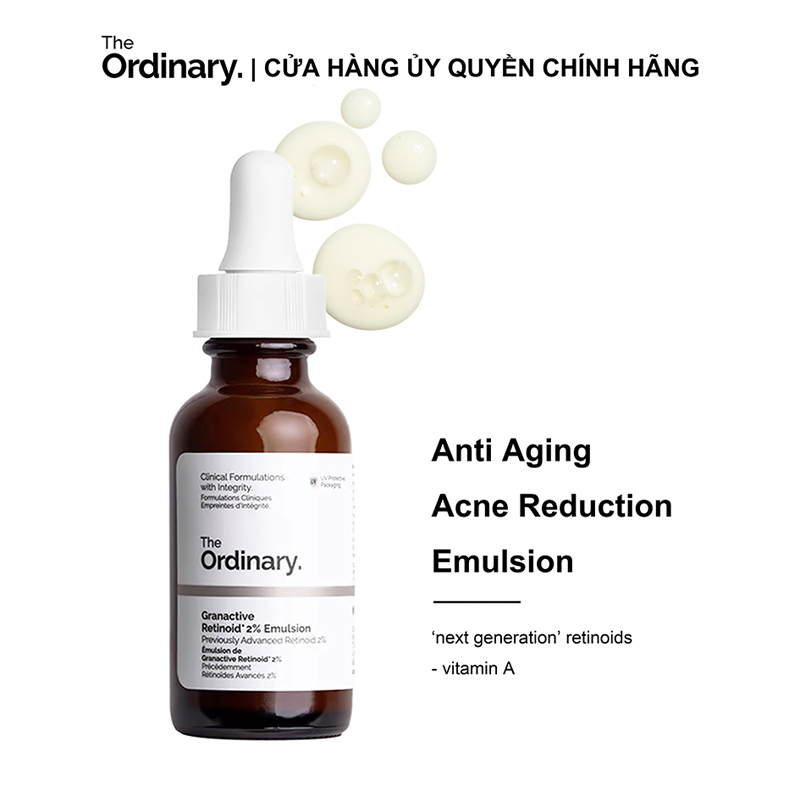 The Ordinary Anti Aging / Acne Reduction Retinol Essence - Granactive Retinoid 2% Emulsion 30ml