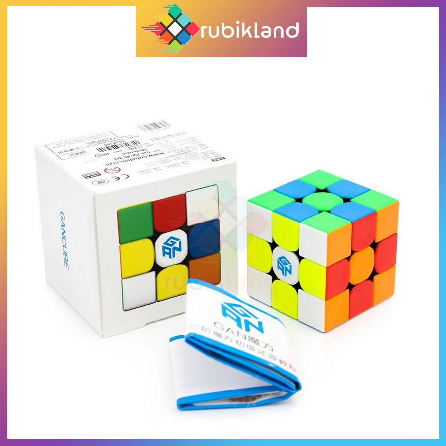 [V2] Rubik Gan 356 RS2 3x3 Stickerless Rubic Gan356 RS V2 Rubic 3 Tầng Cao Cấp 3x3x3 Đồ Chơi Trí Tuệ Trẻ Em