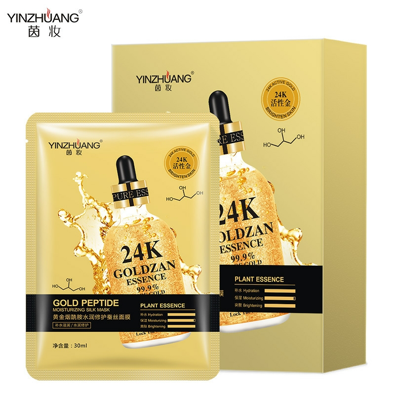 [HCM]COMBO 3 MẶT NẠ VÀNG GOLD PEPTIDE CỦA YINZHUANG CẤP ẨM DƯỠNG DA