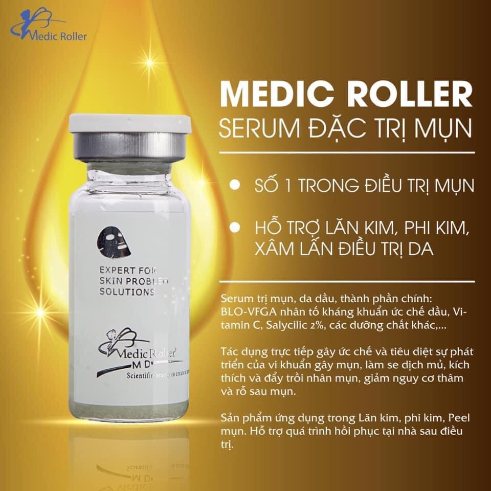 Cách Trị Mụn Serum Trị Mụn Medic Roller Pit Acne Contractive