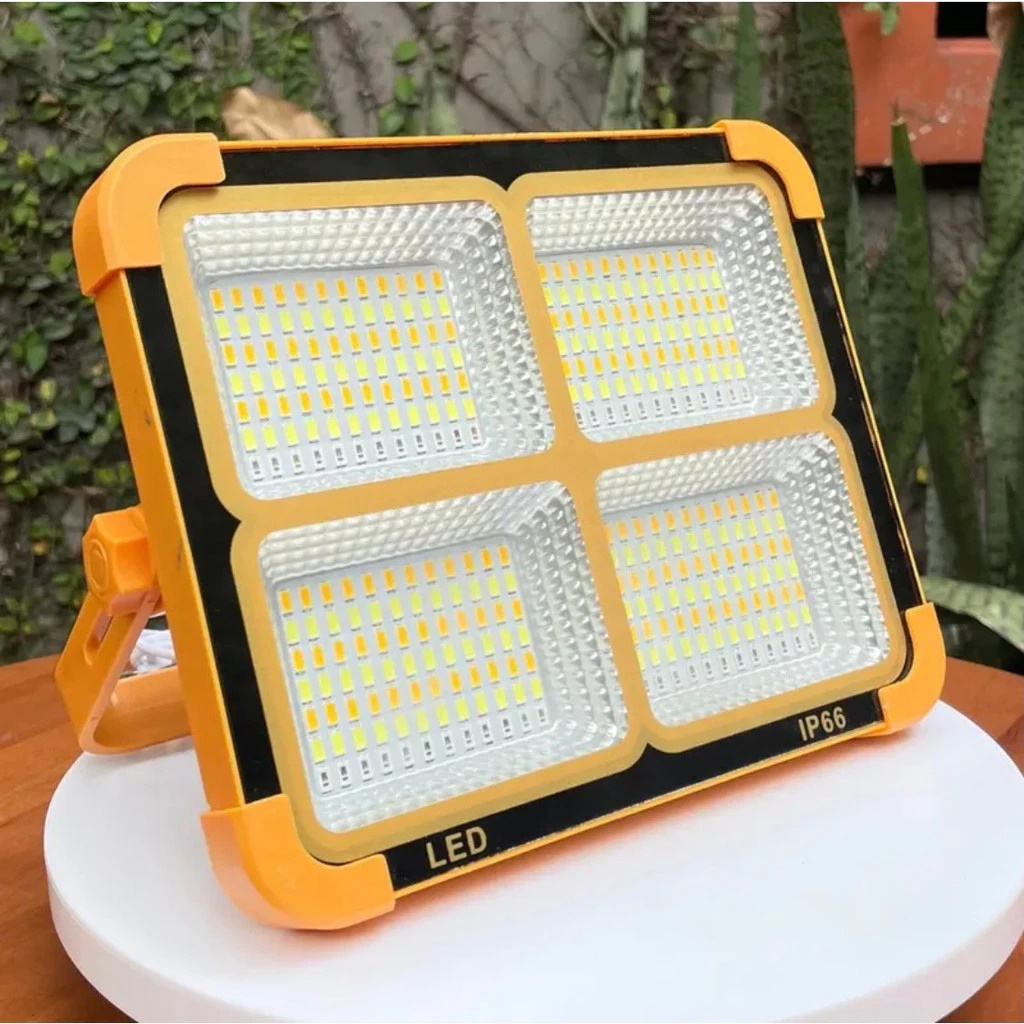 [BẢO HÀNH 12 THÁNG] Đèn Năng Lượng Mặt Trời 300W Siêu Sáng Thời Gian Sáng Lên Đến 10h Sạc Được Cả Năng Lượng Mặt Trời Và Điện 220V
