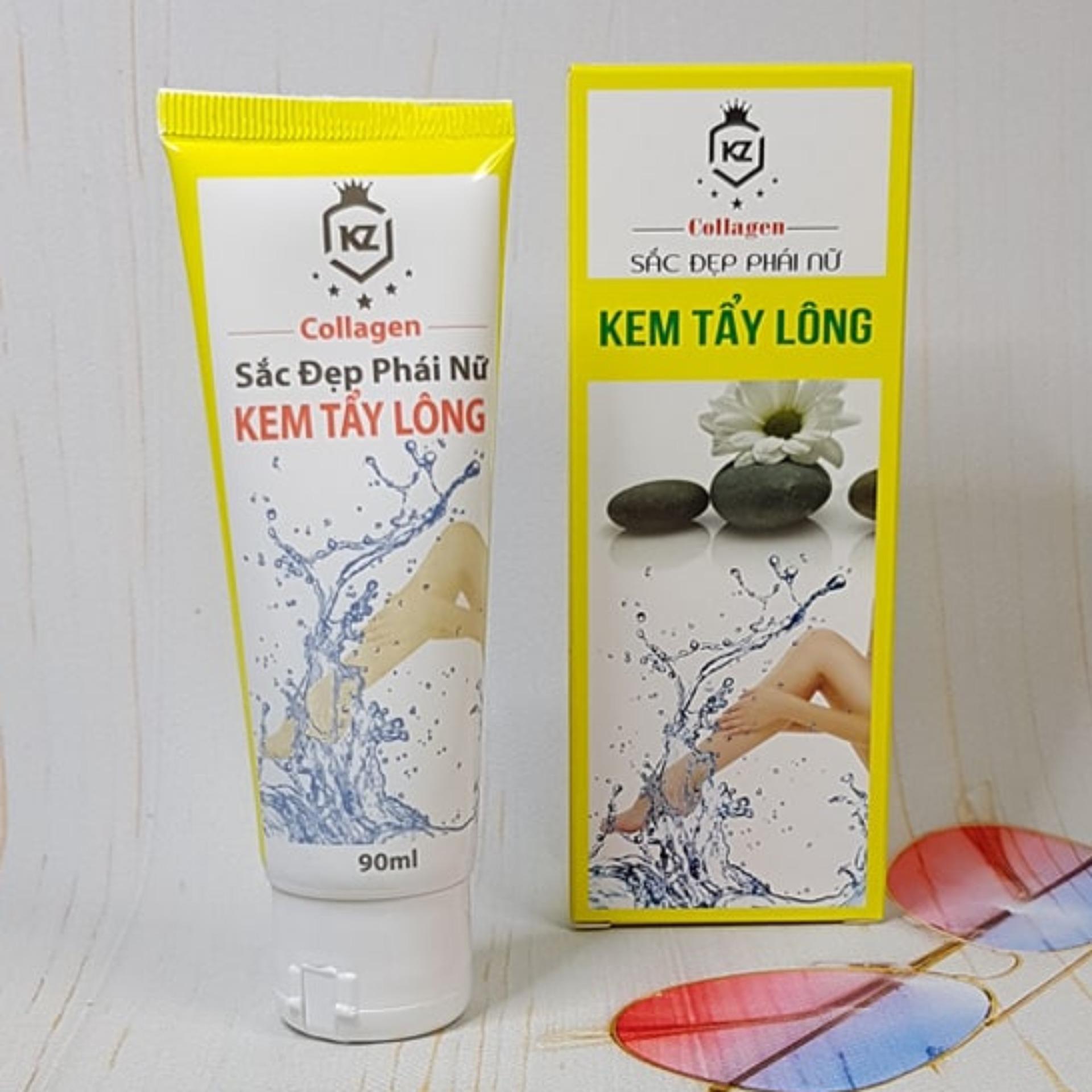 Kem Tẩy Lông Collagen Sắc Đẹp Phái Nữ Không Mọc Lại