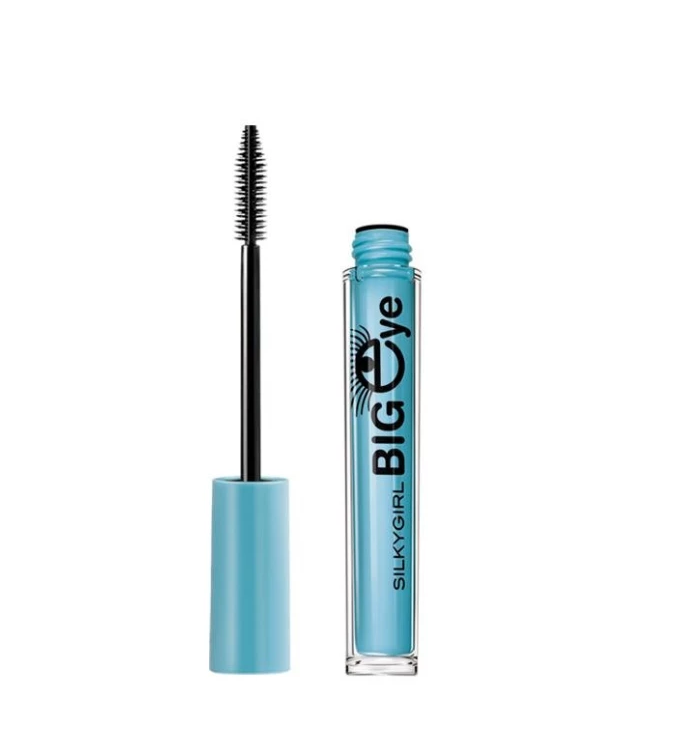 [Hcm]Mascara Silkygirl Big Eye Collagen Waterproof (Xanh)