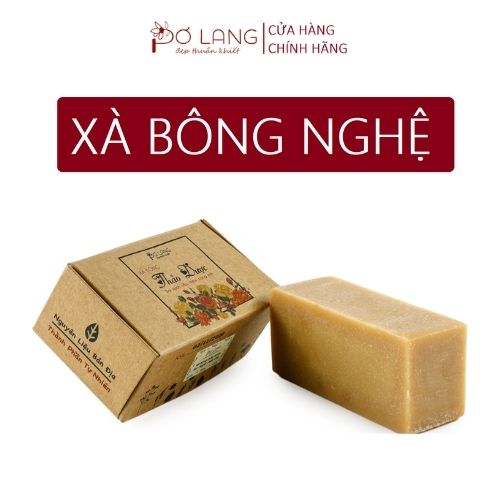 Xà Phòng Rửa Mặt Ngăn Ngừa Mụn Thảo Dược Nghệ - Mật Ong Bánh 100Gam (100% Thiên Nhiên Mềm Da Ngừa Mụn)