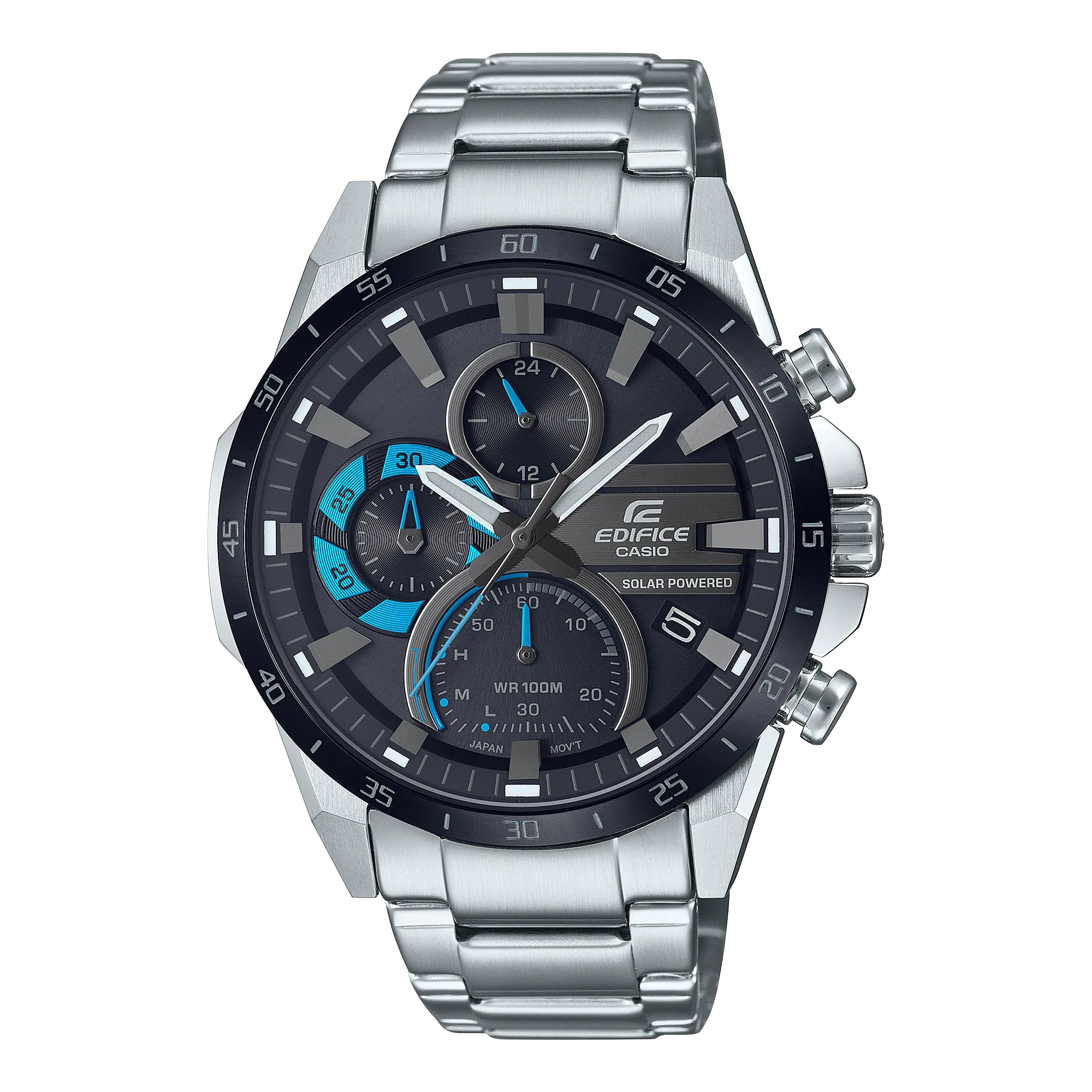 Đồng Hồ Nam Dây Thép Casio Edifice EQS-940DB-1BVUDF Năng Lượng Mặt Trời | EQS-940DB-1B Chính Hãng