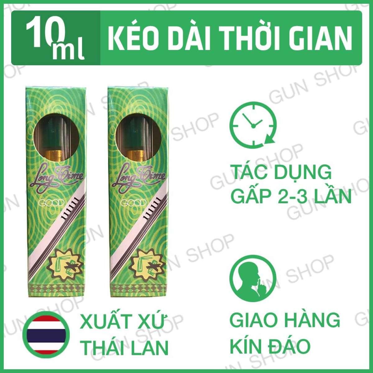 [Hcm]Combo 2 Chai Xit Longtime Kéo Dài Thời Gian (Xanh)