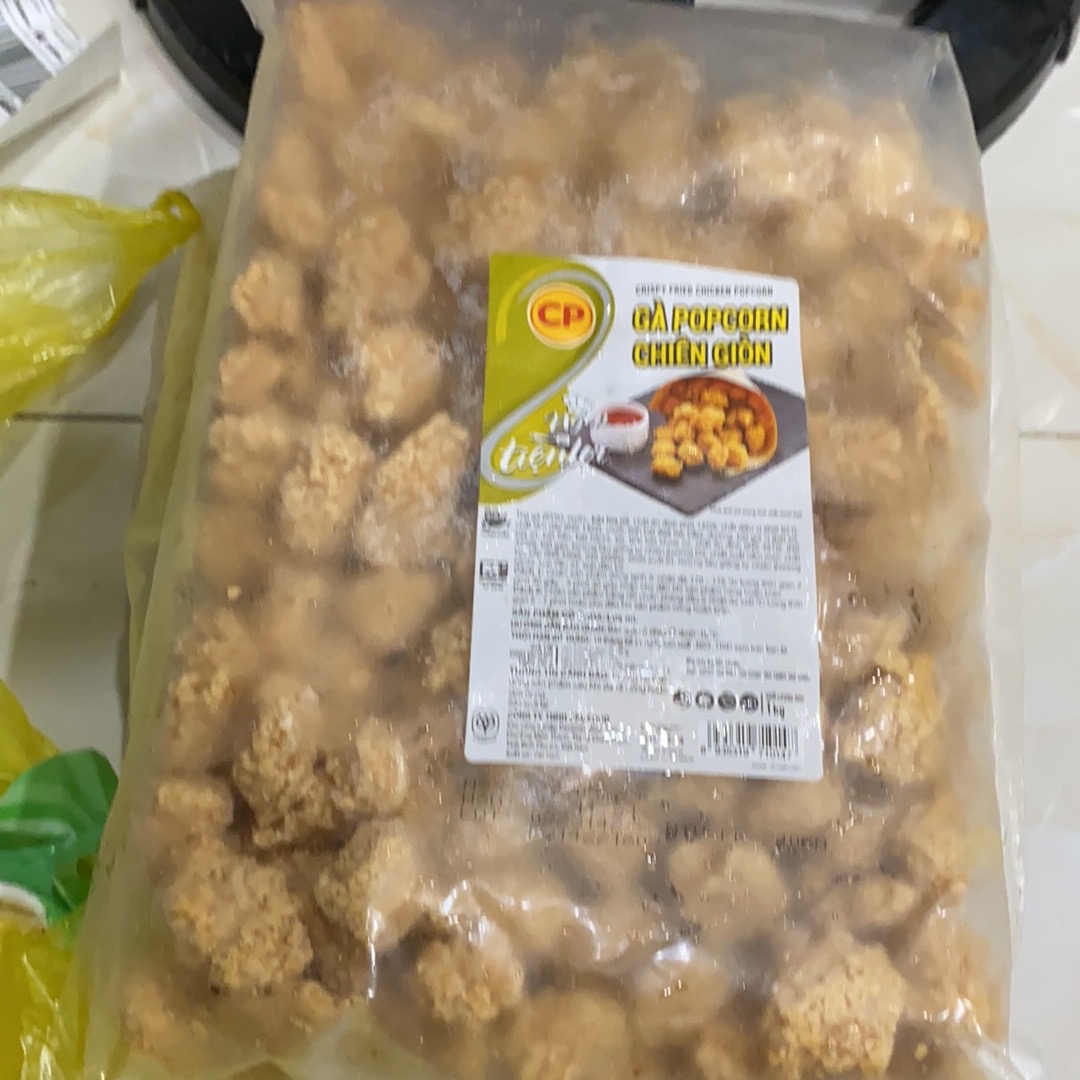 Gà POPCORN Chiên Giòn CP hàng loại 1 gói 1kg (GIAO HCM)