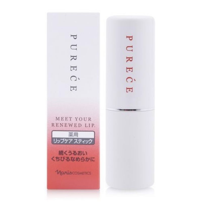 [Chính Hãng] Son Dưỡng Ẩm Chống Nhăn Và Khô Môi Naris Purece Meet Your Renewed Lip 3G