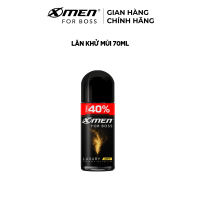 [ Tặng thêm 40% dung tích ] Lăn khử mùi X-Men For Boss Intense/ Luxury/Legend/Motion 70ml - Hương nước hoa châu Âu