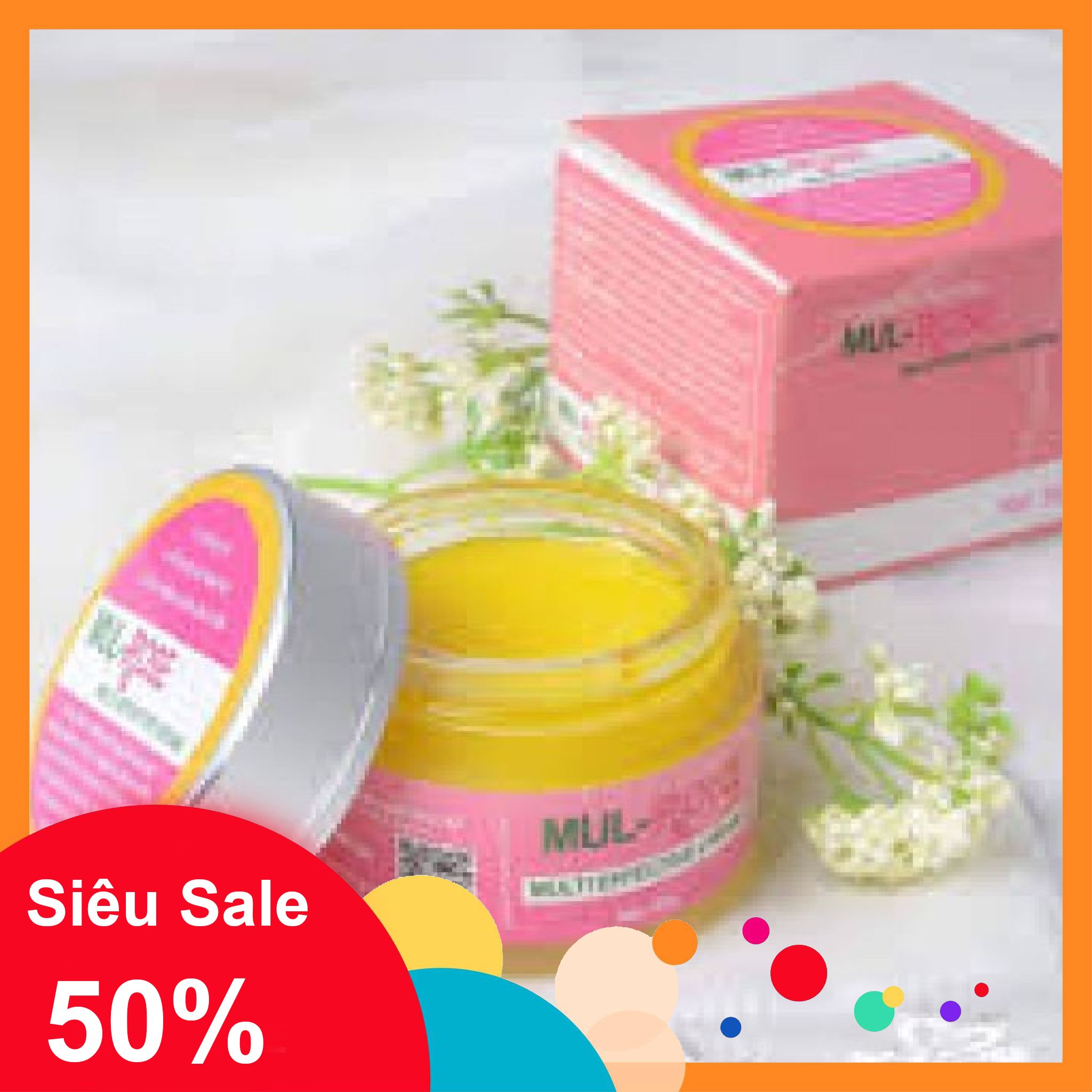 Kem bôi da mulrose viêm da cơ địa  rạn da  kem nghệ mul rose hết mụn  nứt gót chân 30gr - Kem mul rose