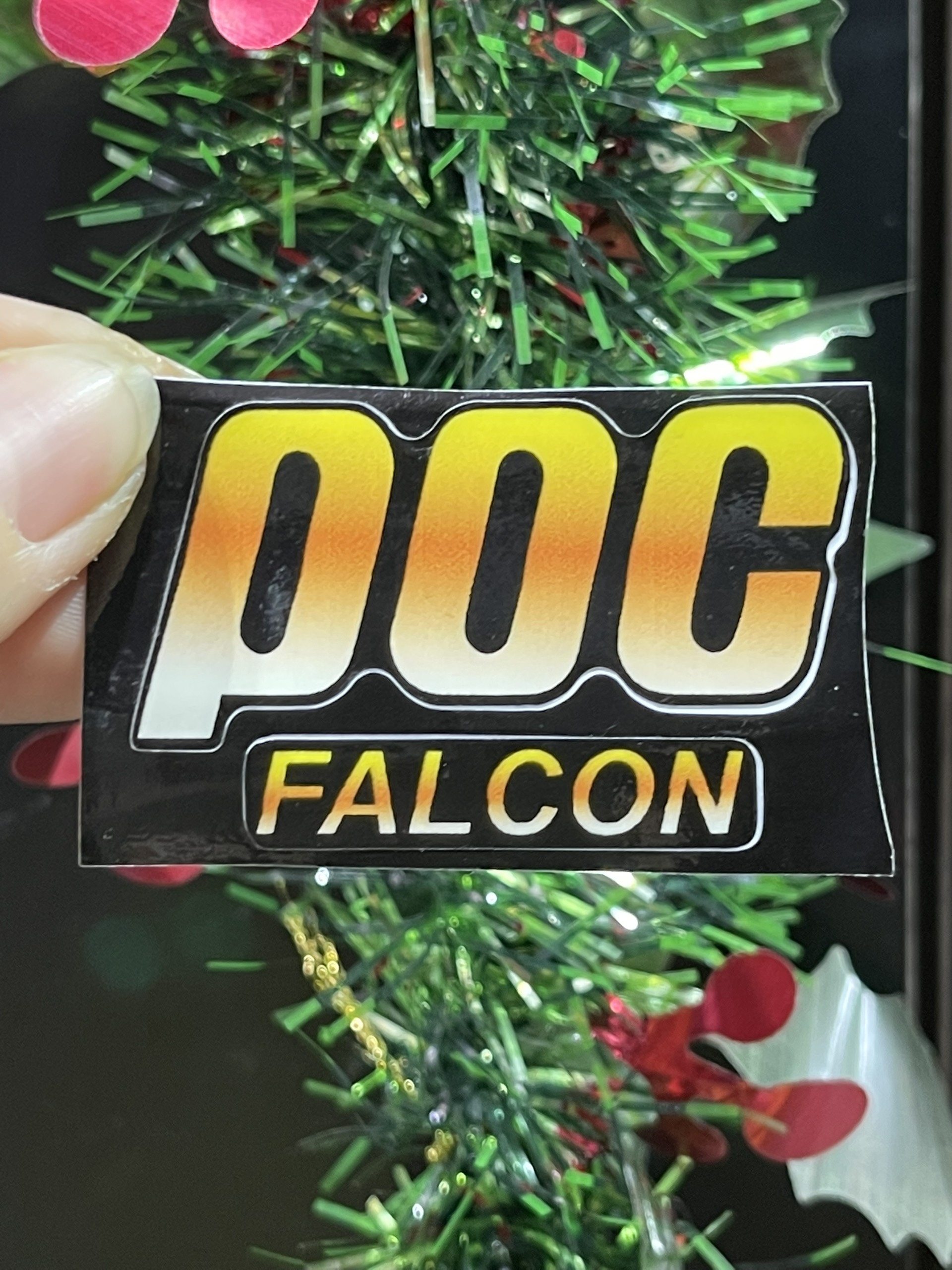 Sticker Dán Trang Trí Nón Poc Falcon - Loại Decal Dành Riêng Cho Poc Falcon