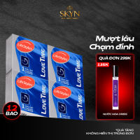 Combo 4 Bao cao su kéo dài thời gian quan hệ LifeStyles Love Time nhiều gel