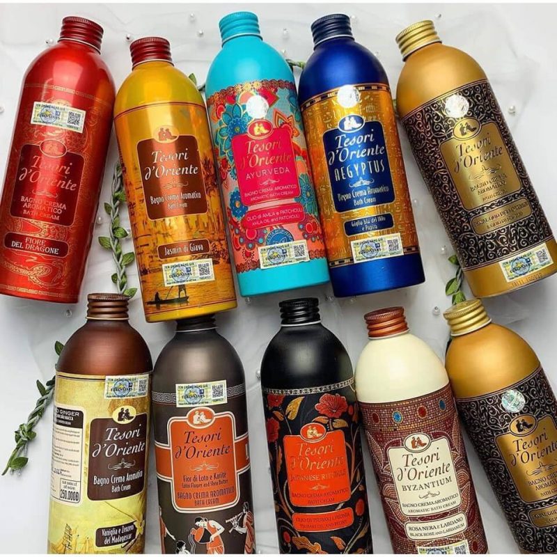 Sữa tắm xích hương nước hoa Hoa Sen Tesori D Oriente Chai 500ml