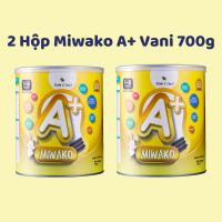 Sữa Miwako A+ Hộp 700g Vị Vani Nhập Khẩu Malaysia Sữa Hạt Cho Bé Dị Ứng Đạm Bò - Hỗ trợ phát triển chiều cao và trí thông minh cho trẻ Miwako Việt Nam
