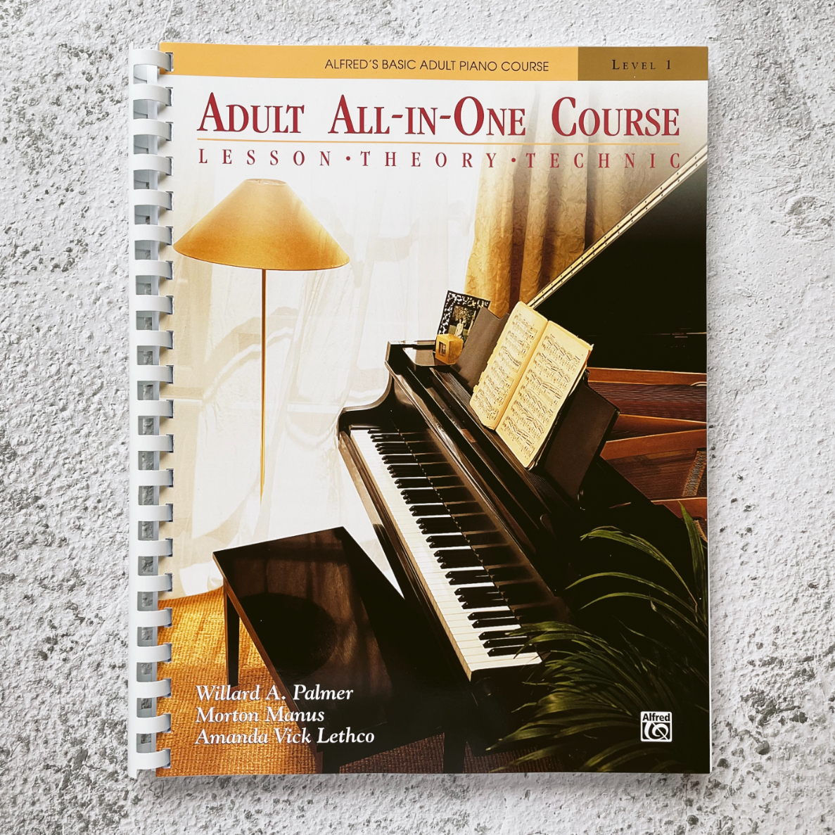 Giáo trình piano cho người lớn Alfred All-in-One, Book 1 - Willard A. Palmer
