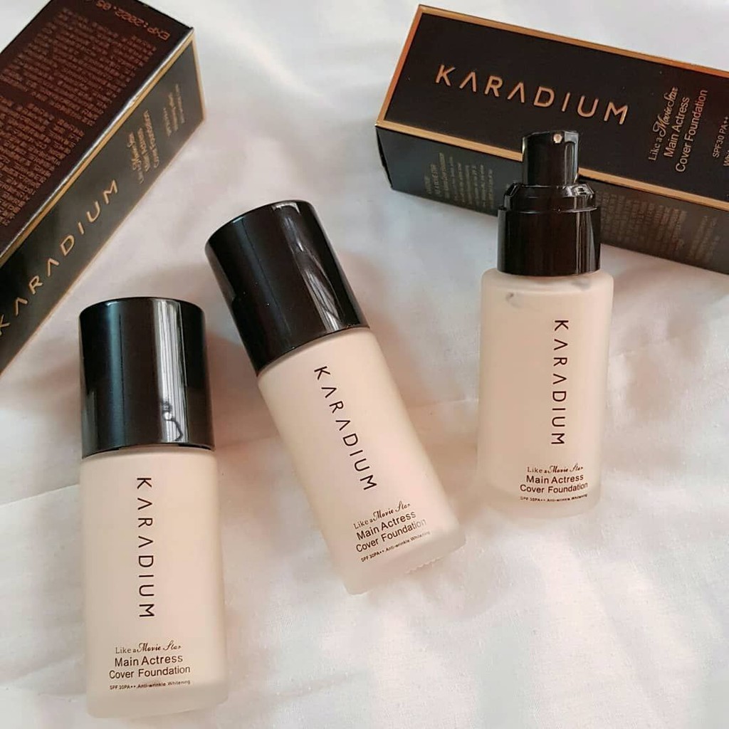 Kem Nền. Lót Karadium Main Actress Cover Foundation SPF30 PA++ 30ml