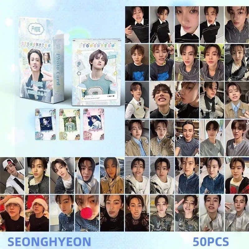 Set 50 photo card unoff Hologram CORTIS - SEONGHYEON 2026