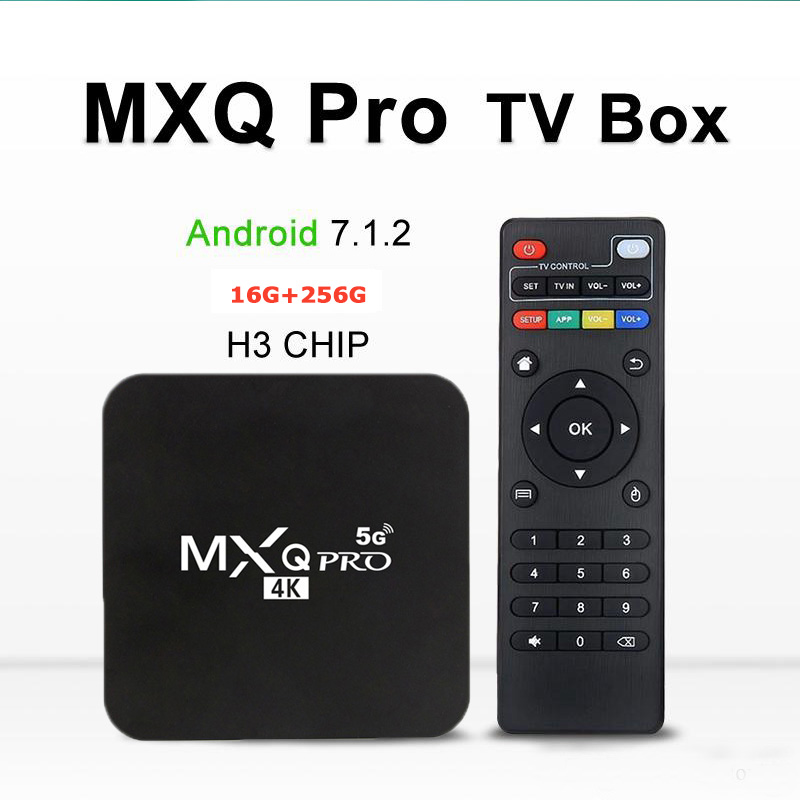 Android TV Box mxq pro 8GB 16GB 4K 5G Wifi Quad Core Smart TV Box KCBA1