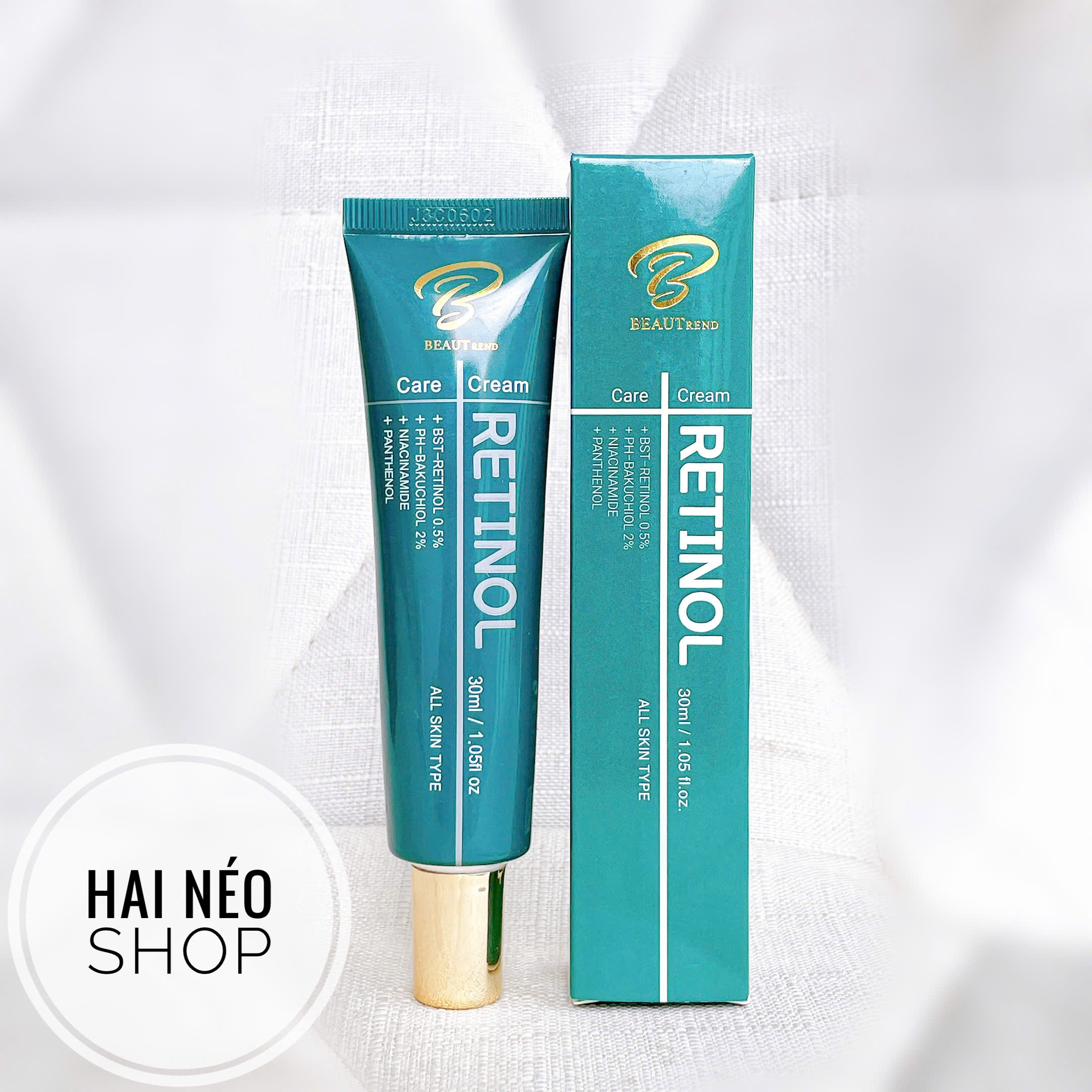 [DATE 23/03/2026] Kem dưỡng tái tạo 0.5% Retinol & 2% Bakuchiol chống lão hoá mờ sạm nám BEAUTREND R