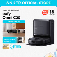 Robot hút bụi lau nhà Anker eufy Omni C20 7000 Pa trạm Omni tự đổ rác giặt sấy giẻ
