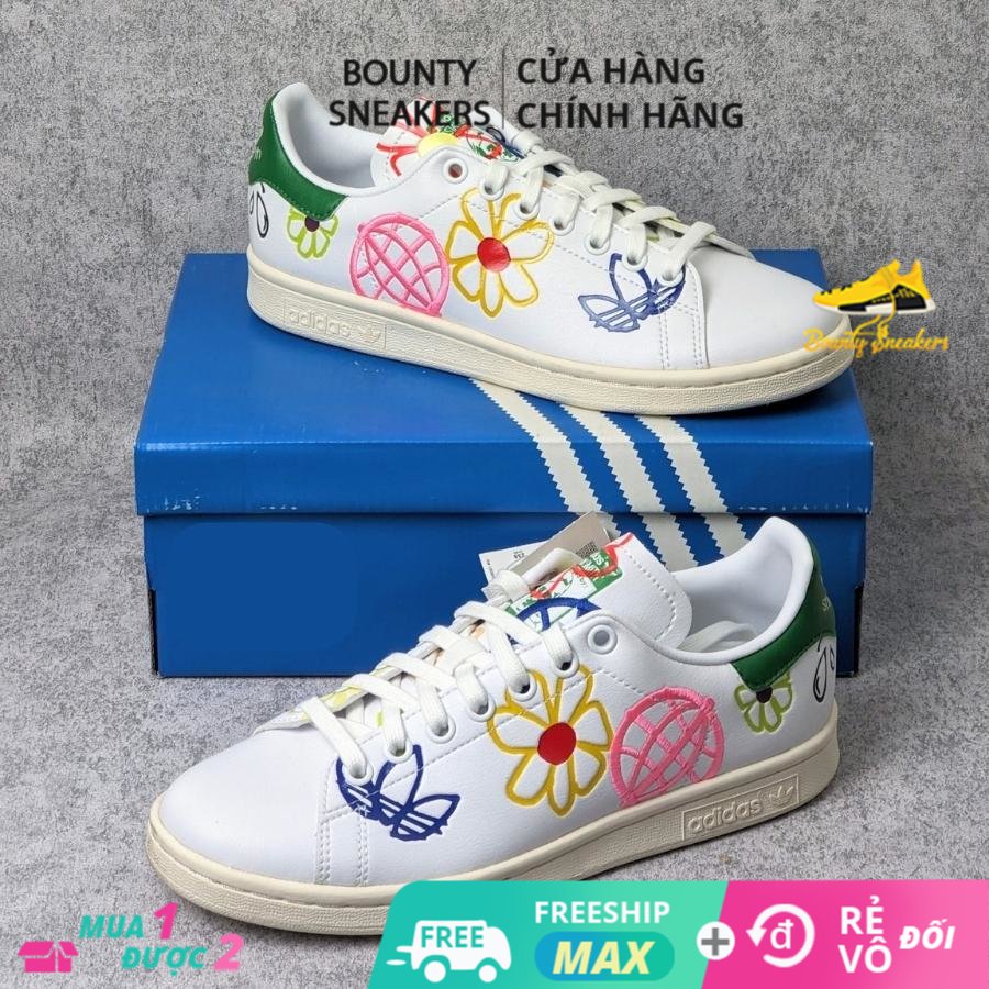 Giày Adidas Stan Smith Nữ "Chalk White" Fx5653 - Hàng Chính Hãng - Bounty Sneakers