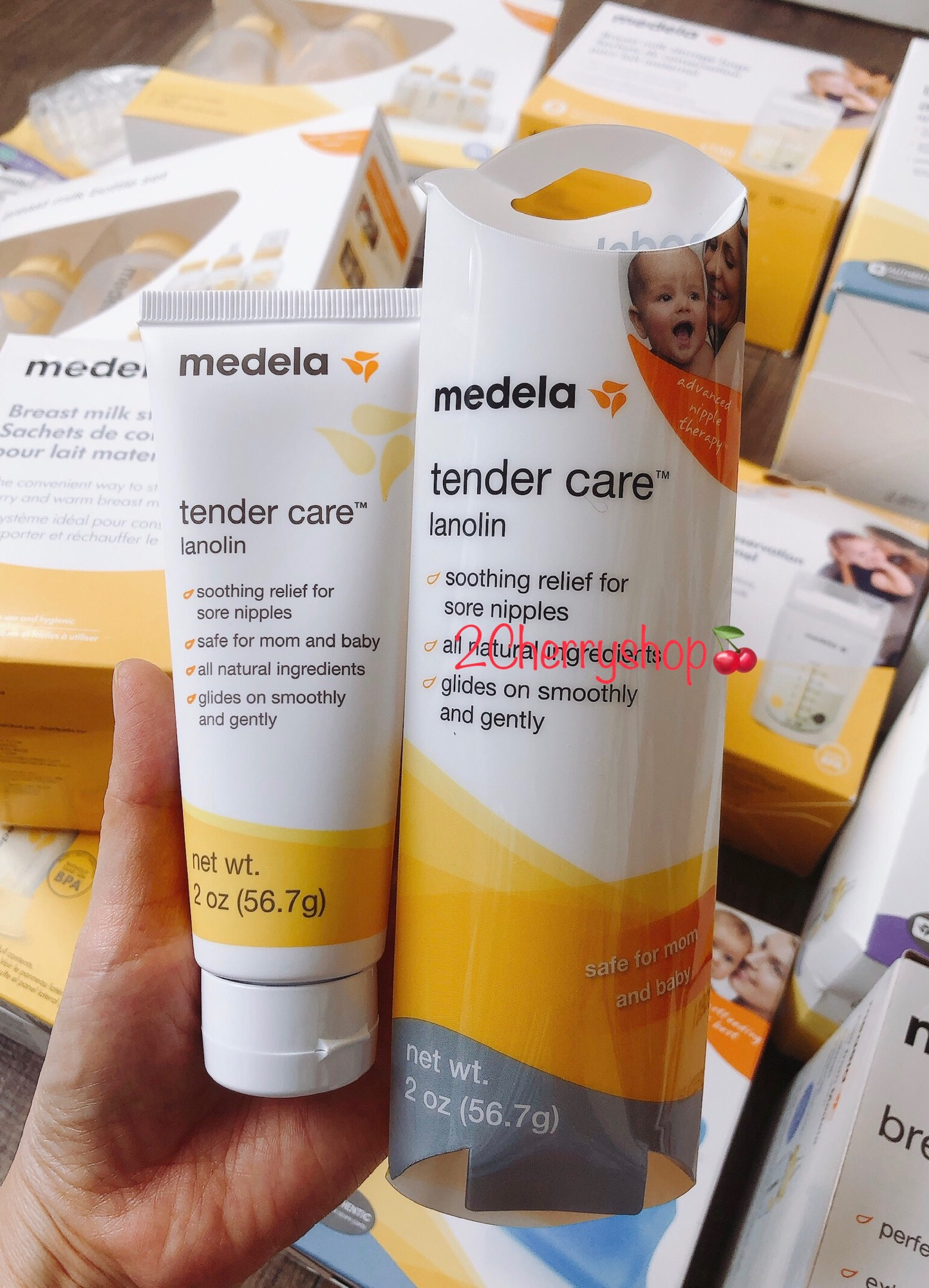 [Hcm]Kem Hỗ Trợ Nứt Ti Nứt Cổ Gà Cho Mẹ Medela Tender 567G