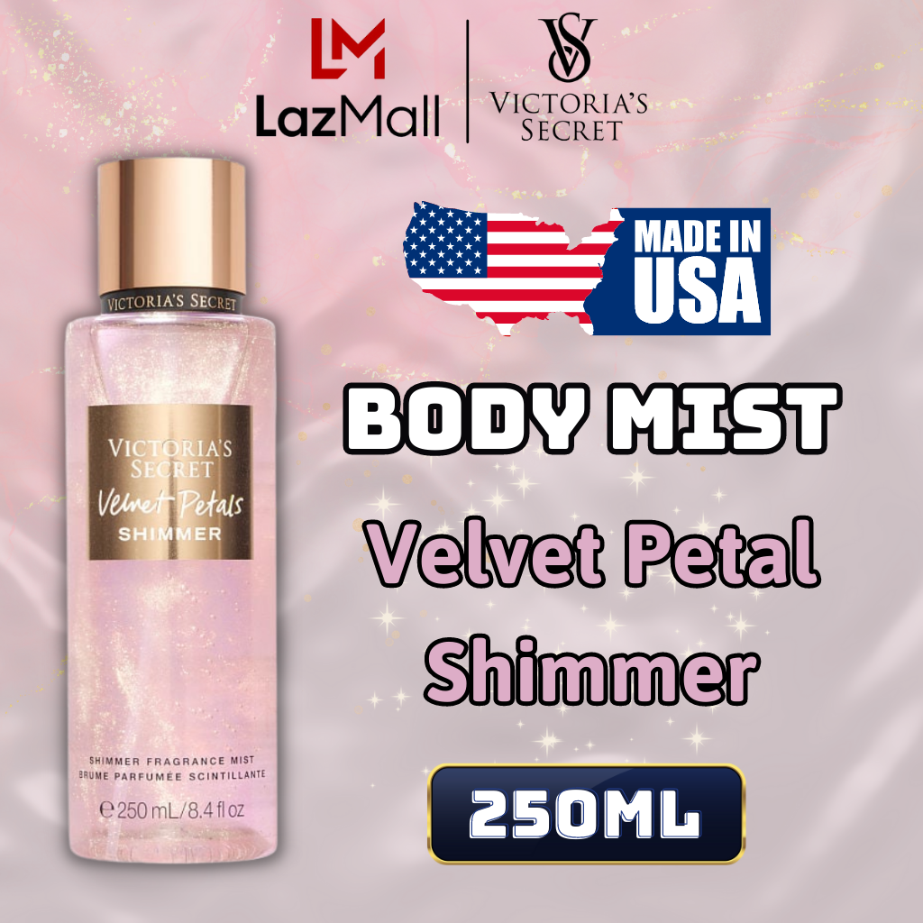 Victoria Secret Shimmer Velvet Petals Chính Hãng Body Mist Victoria Secret 250ml Lotion Victoria Secret 236ml