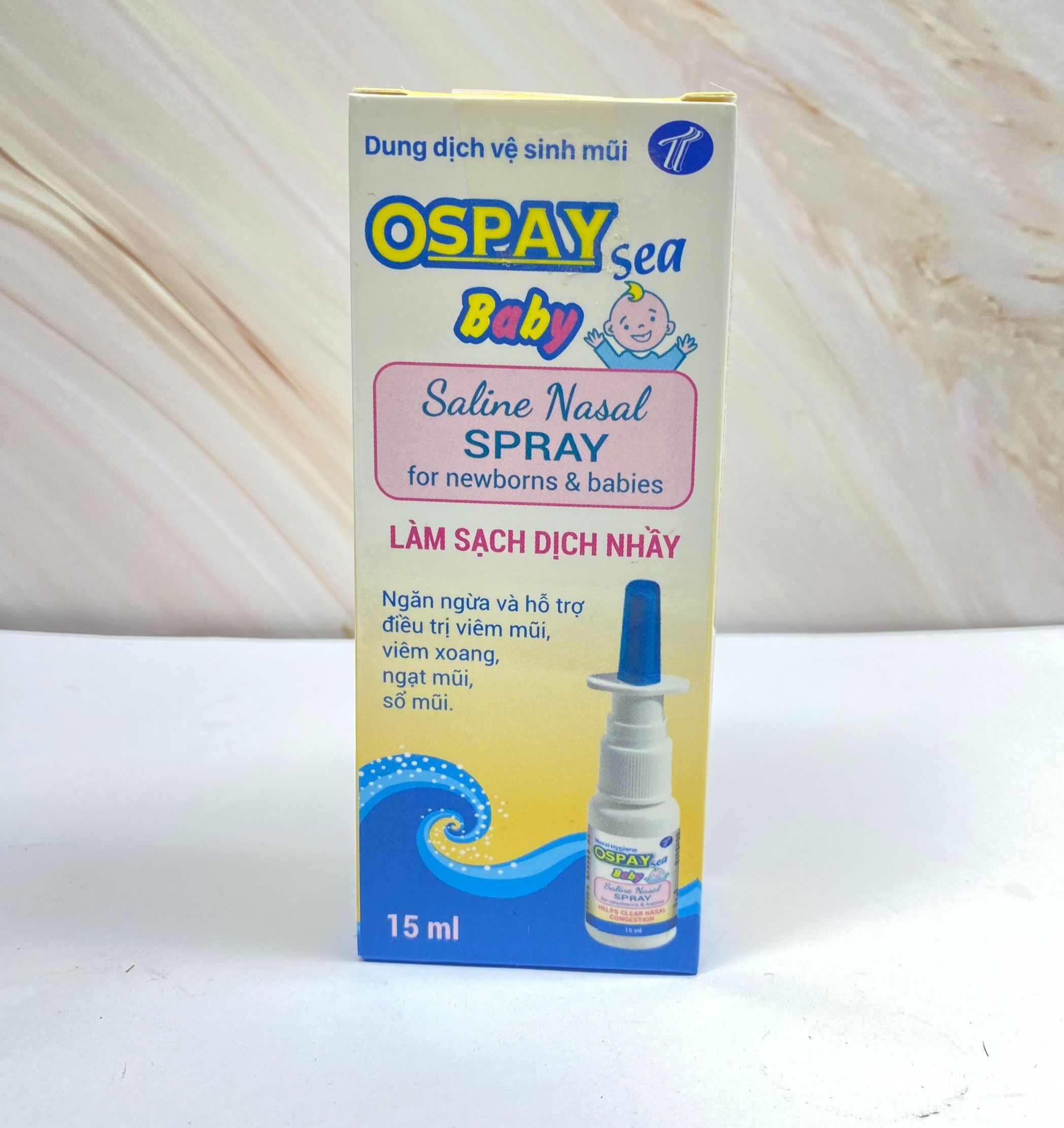 Xịt mũi Ospay sea baby lọ 15ml