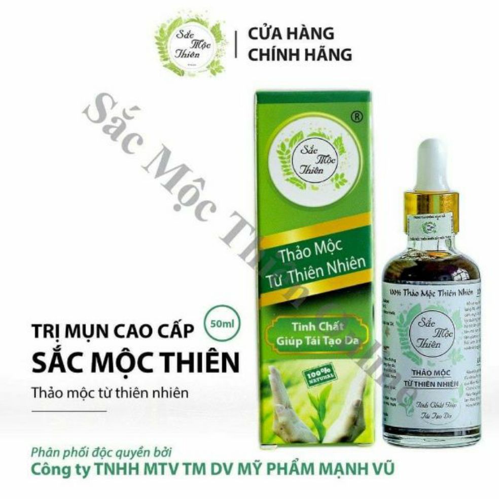 Chính Hãng Sắc Mộc Thiên Tái Tạo Da 30Ml Tặng Nạ