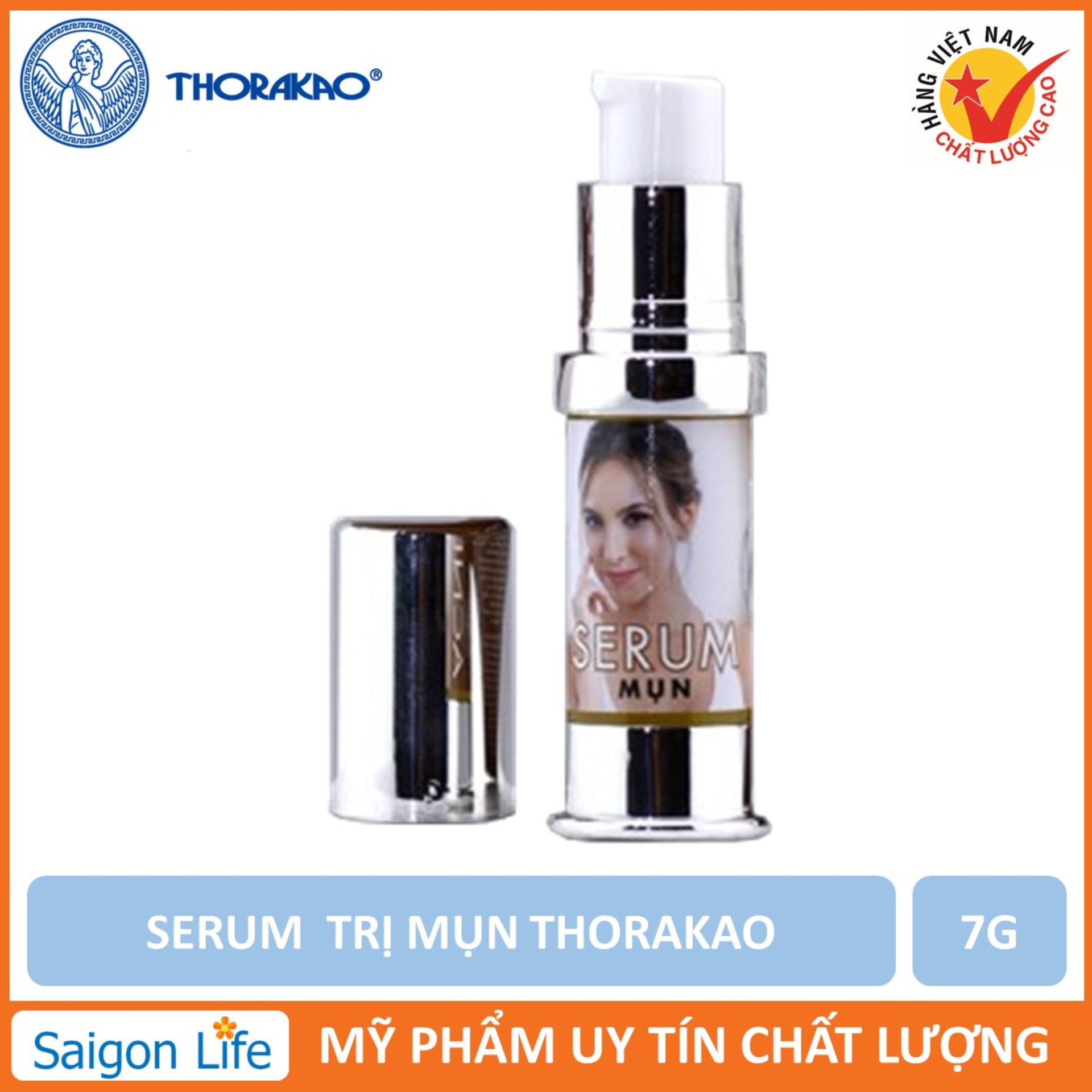 [Hcm][Chính Hãng] Serum Mụn Thorakao 7G: Giảm Bả Nhờn Giảm Xưng Giảm Mụn Hiệu Quả