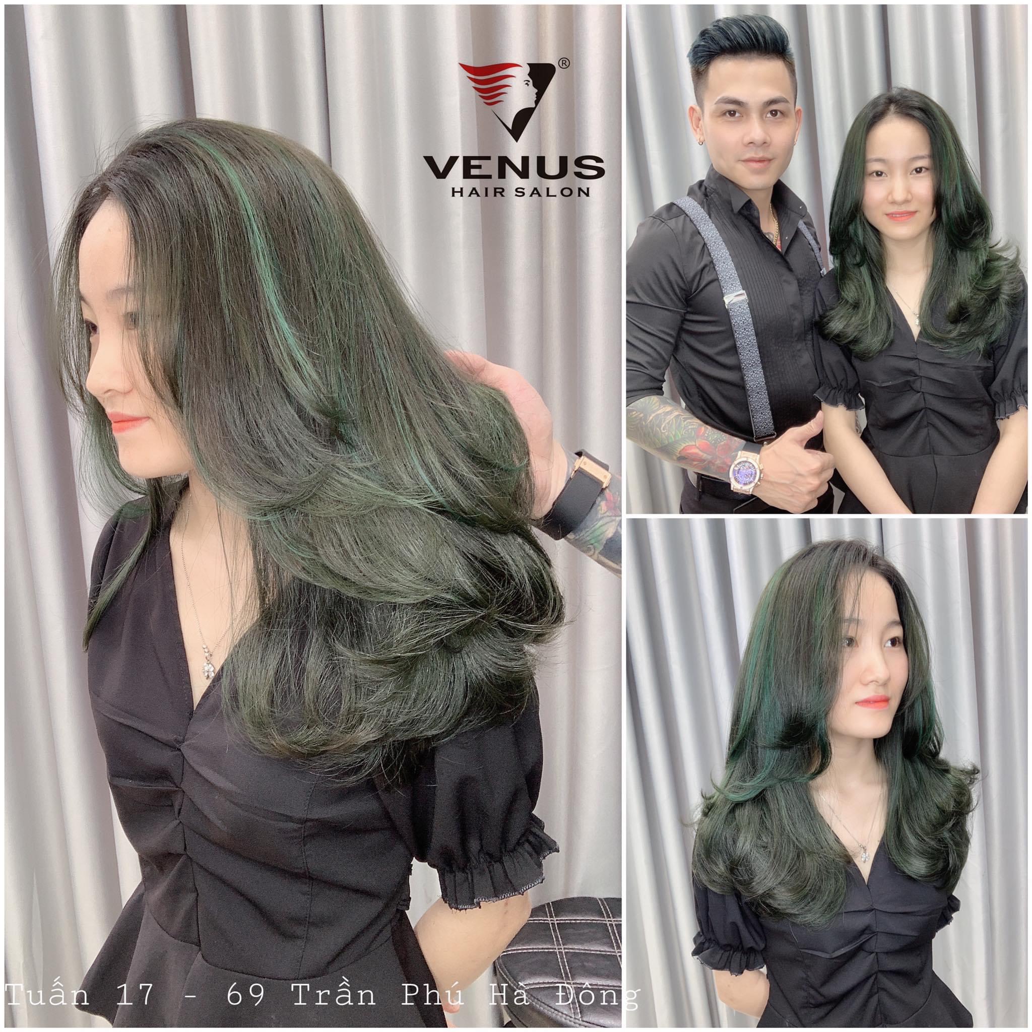 Thuốc nhuộm tóc màu Nâu rêu sáng + Tặng trợ nhuộm gang tay