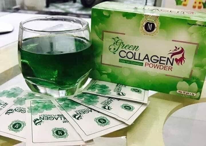 Diệp Lục Green Collagen Power Đẹp Da Chính Hãng