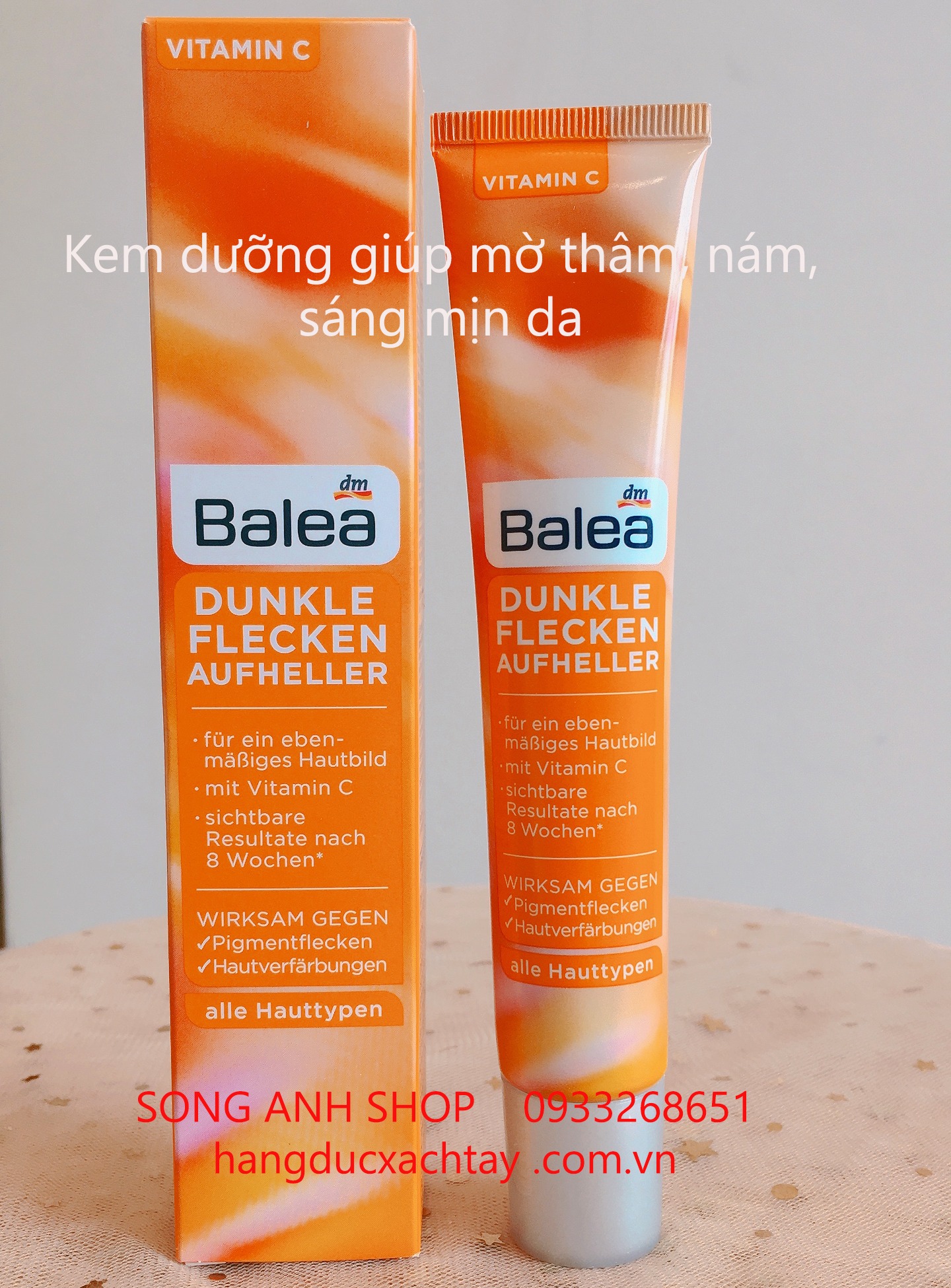 Kem Làm Mờ Nám Tàn Nhang Balea Dunkle Flecken