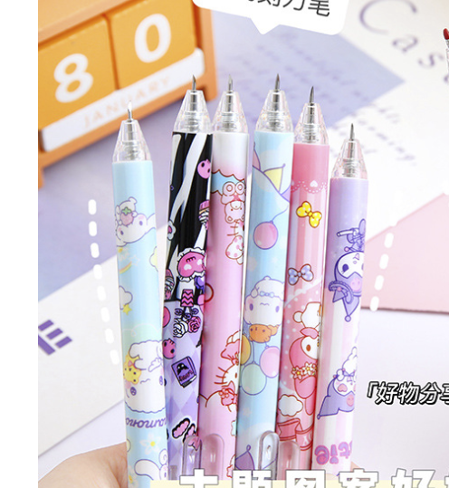 Dao Rọc Giấy Dao Cắt Sticker Bi Bấm Hình Kuromi melody Dễ Thương