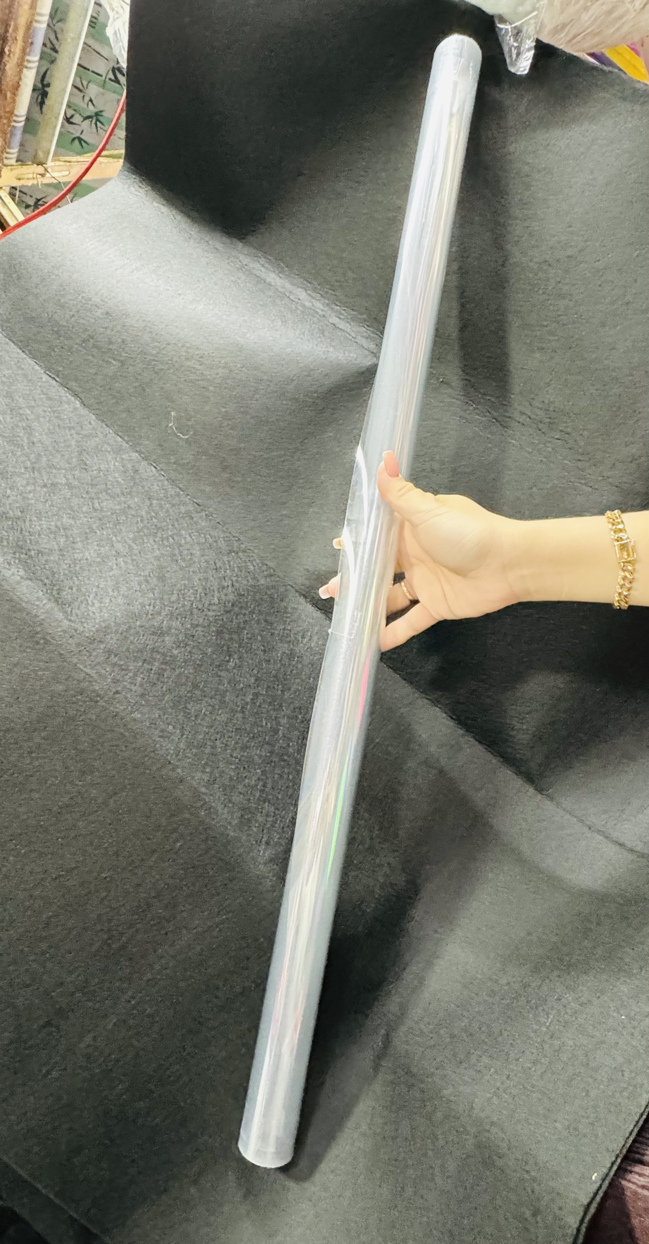 Tấm Mika trong suốt ( nhựa PVC ) ( dày 0.3mm _ khổ 80cm dài 1 mét ) . Dùng làm bìa ép tấm che vách ngắn trong suốt ...