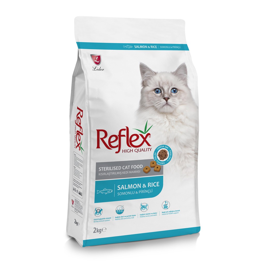 Hạt cho mèo Reflex Reflex Plus Hạt cho mèo con và mèo lớn xuất xứ Thổ Nhĩ Kỳ