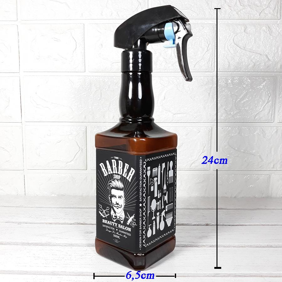Bình xịt nước cắt tóc barber