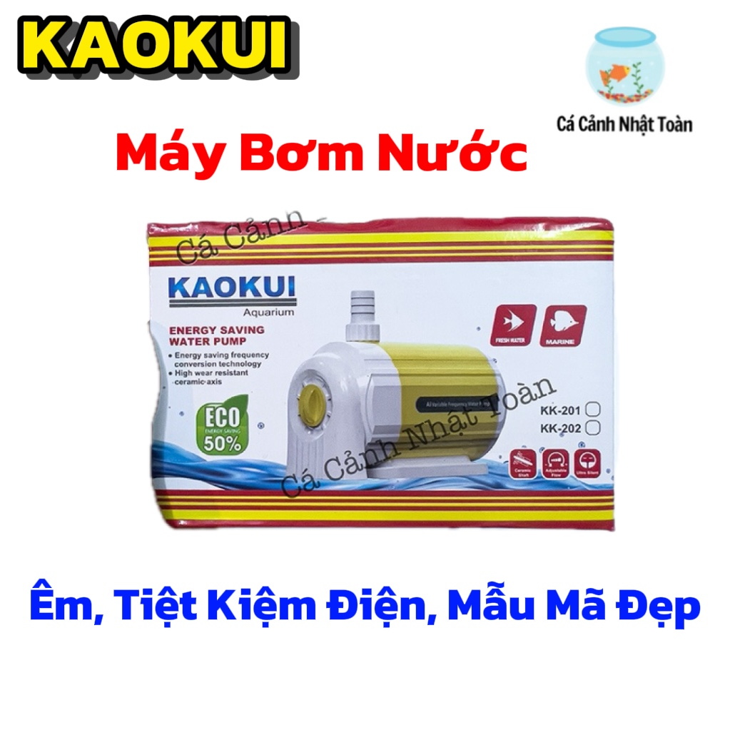 "Hoàn tiền đến 10%" MÁY BƠM NƯỚC BỂ CÁ THẾ HỆ MỚI SIÊU ÊM TIẾT KIỆN ĐIỆN KAOKUI KK101 102 103 104 10