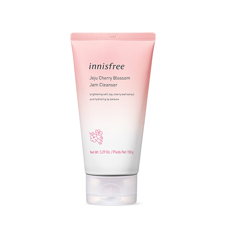 [New 2021] Sữa Rửa Mặt Dạng Gel Từ Hoa Anh Đào Innisfree Jeju Cherry Blossom Jam Cleanser 150G