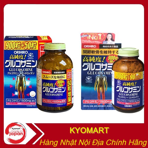 Viên uống bổ Xương Glucosamine 900v và 950v ORIHIRO NHẬT BẢN - ORIHIRO