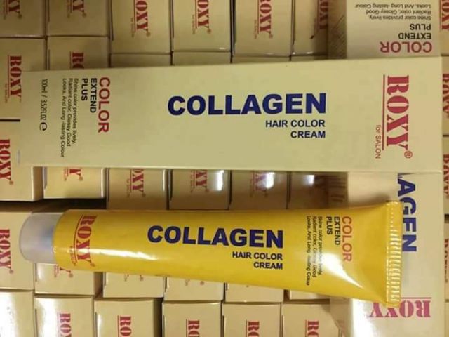 Màu Nhuộm Thế Hệ Mới Roxy Collagen Plus 100Ml