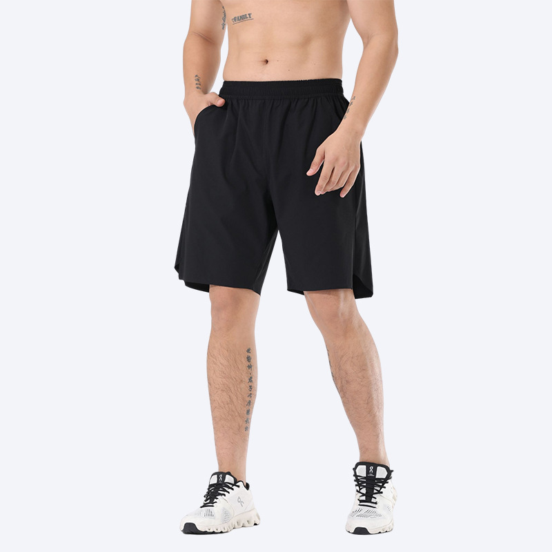 Quần đùi nam vải thun lạnh thể thao quần sọt nam co giãn có 02 túi kéo tiện dụng mặc ở nhà dày đẹp.